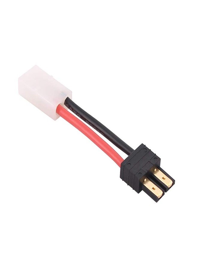 OliRC 4pcs Compatible with Big Tamiya Female RC Connector Adapter with 14awg 5cm Wire(C88-4) - Image 4